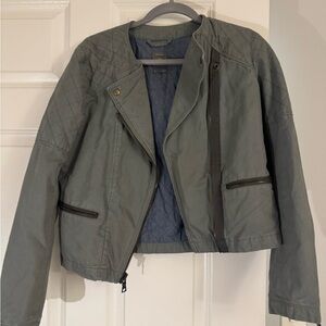 GAP Women's Gray/Green Jacket